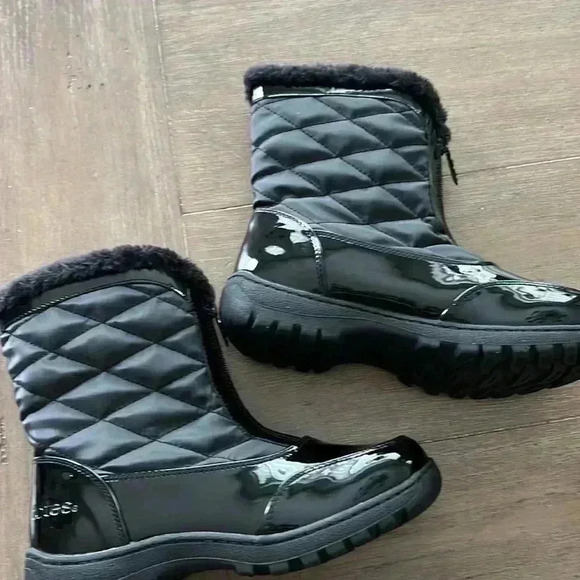 Totes boots KALLIE black patent leather - Picture 2 of 7